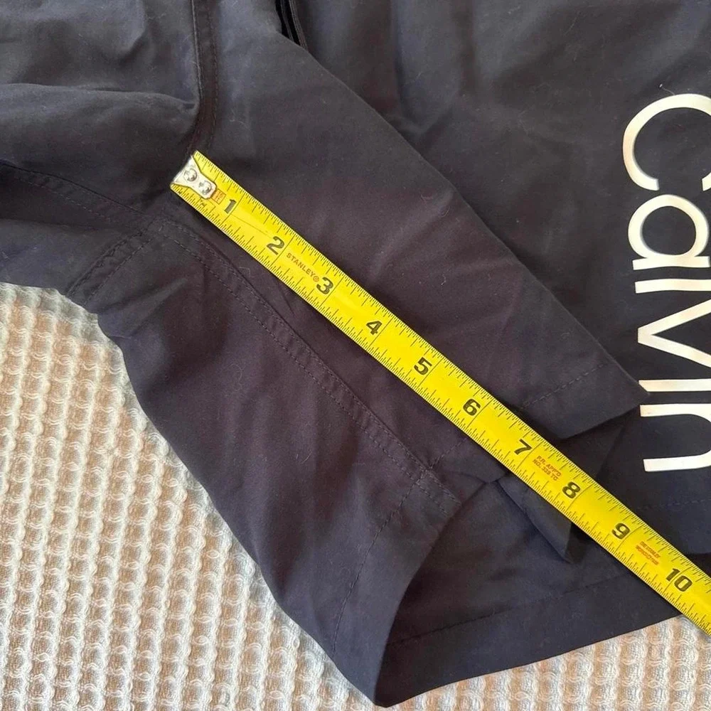 Calvin Klein Swim Trunks Black CK Logo Shorts